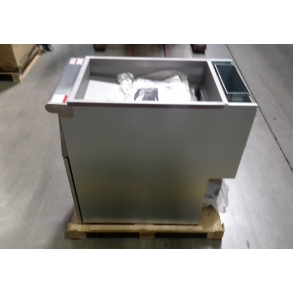 Scratch and Dent Avantco F3-ES-P 35-40 lb. Liquid Propane Stainless Steel Floor Fryer - 70,000 BTU