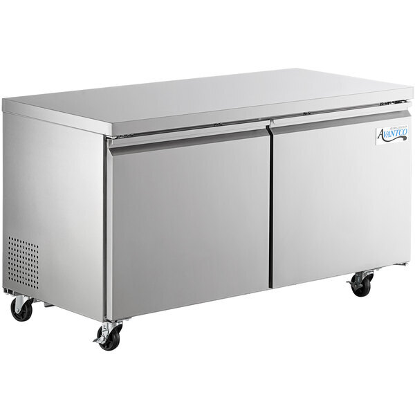 Scratch and Dent Avantco SS-UC-60R-HC 60" Undercounter Refrigerator