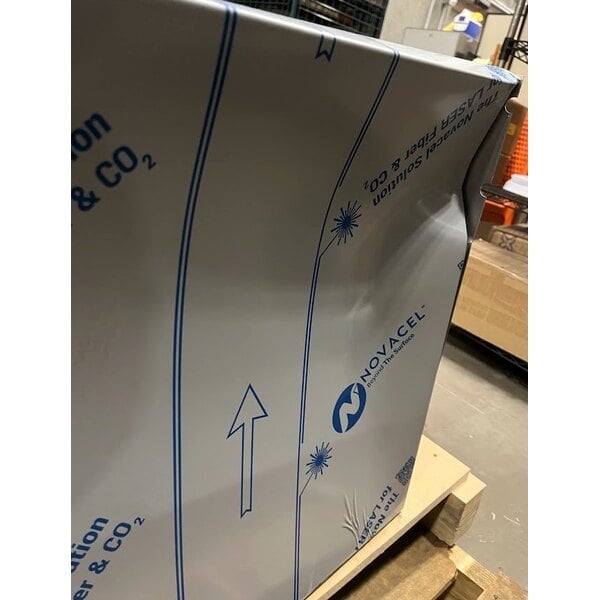 Scratch and Dent Moffat E27M3-T Turbofan Single Deck Full Size Electric Convection Oven with Mechanical Controls - 220-240V, 1 Phase, 4.7 kW