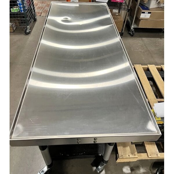 Scratch and Dent ServIt ENSSW4820 48" Stainless Steel Heated Shelf Warmer - 768W, 120V