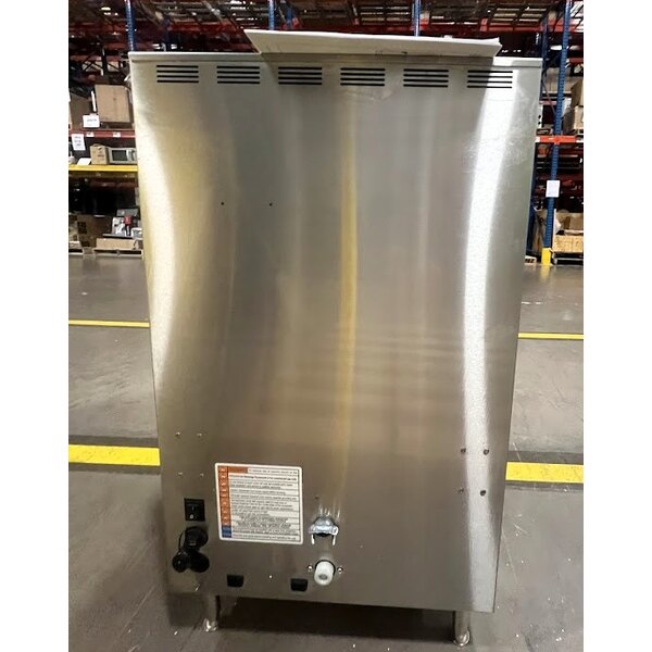 Scratch and Dent Fetco CBS-1242 Plus Series Twin Automatic Digital Coffee Brewer With Metal Brew Basket - 208/240V, 4600W