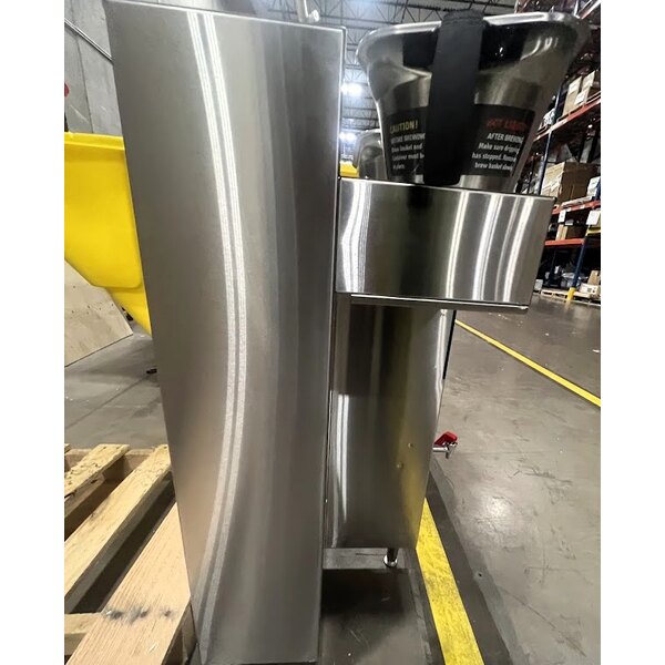 Scratch and Dent Fetco CBS-1242 Plus Series Twin Automatic Digital Coffee Brewer With Metal Brew Basket - 208/240V, 4600W