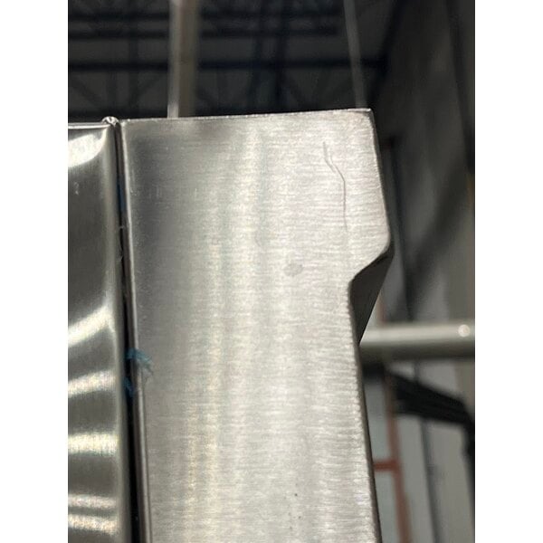 Scratch and Dent Avantco SS-3R-HC 81 5/16" Stainless Steel Solid Door Reach-In Refrigerator