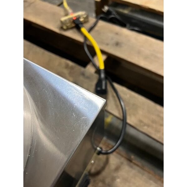 Scratch and Dent Carnival King HSPW35DBL Double 3.5 Qt. Warmer with Heated Spouts and Pumps - 120V, 1100W