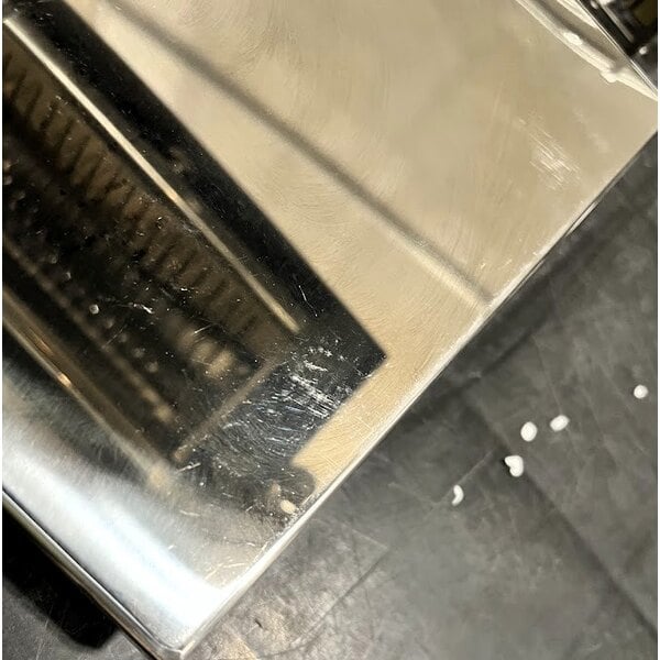 Scratch and Dent Avantco MT64 Stainless Steel 64 Blade Meat Tenderizer with 3/8" Meat Stripper Attachment - 115V, 1/2 hp