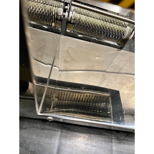 Scratch and Dent Avantco MT64 Stainless Steel 64 Blade Meat Tenderizer with 3/8" Meat Stripper Attachment - 115V, 1/2 hp