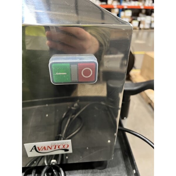 Scratch and Dent Avantco MT64 Stainless Steel 64 Blade Meat Tenderizer with 3/8" Meat Stripper Attachment - 115V, 1/2 hp