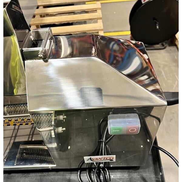 Scratch and Dent Avantco MT64 Stainless Steel 64 Blade Meat Tenderizer with 3/8" Meat Stripper Attachment - 115V, 1/2 hp