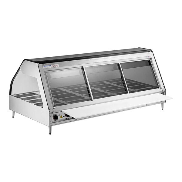 Scratch and Dent Alto-Shaam ED3-72 72" Stainless Steel Countertop Heated Display Case - 208V