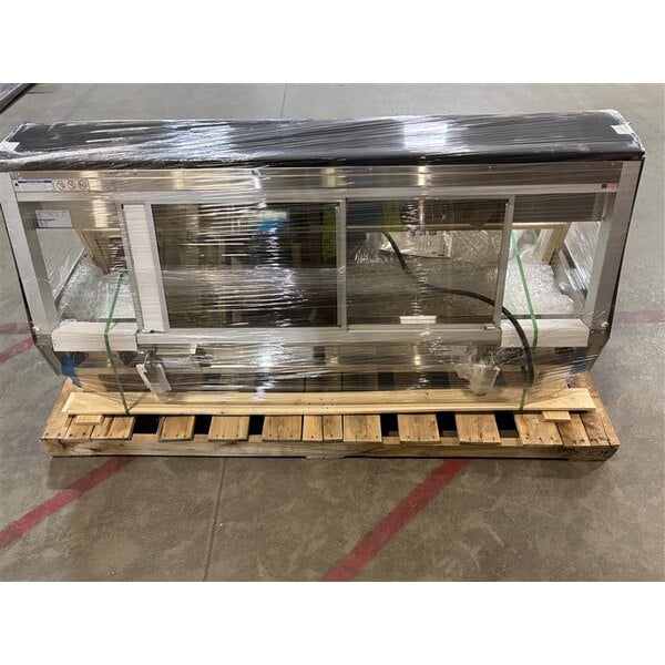 Scratch and Dent Alto-Shaam ED3-72 72" Stainless Steel Countertop Heated Display Case - 208V