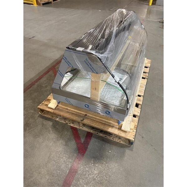 Scratch and Dent Alto-Shaam ED3-72 72" Stainless Steel Countertop Heated Display Case - 208V