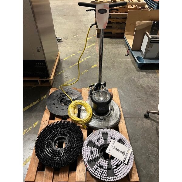 Scratch and Dent Lavex 20" Single Speed Rotary Floor Cleaning Machine - 175 RPM