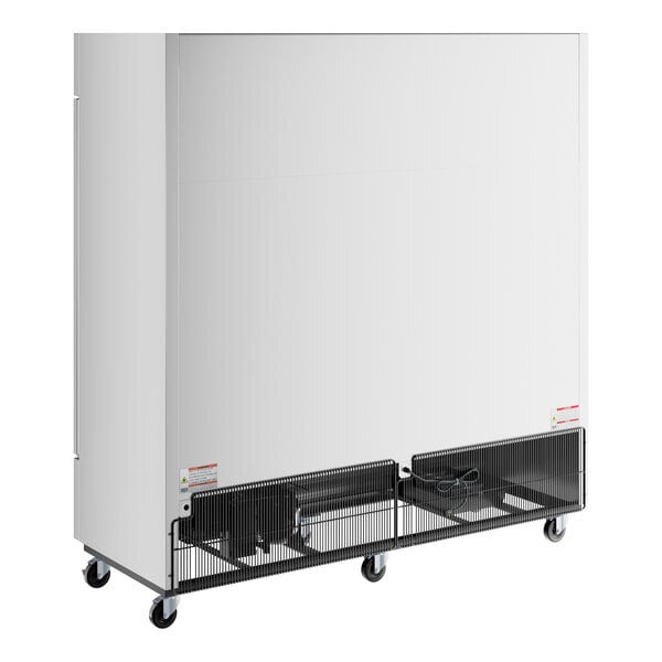 Scratch and Dent True T-72F-HC 78 1/8" Solid Door Reach-In Freezer