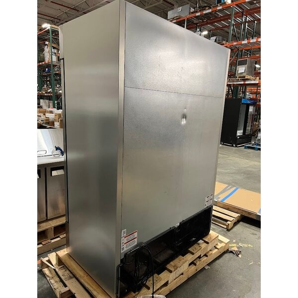 Scratch and Dent True T-72F-HC 78 1/8" Solid Door Reach-In Freezer