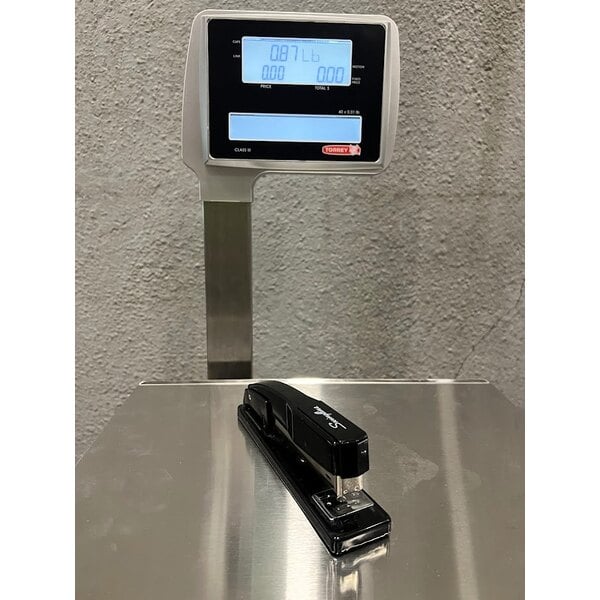 Scratch and Dent Tor Rey W-LABEL40L 40 lb. WiFi Price Computing Scale with Thermal Label Printer, Legal For Trade