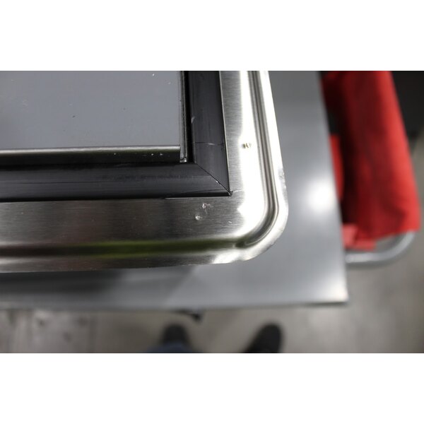 Scratch and Dent Krowne Royal Series D2712 20" x 27" Stainless Steel Drop-In Ice Bin - 73 lb.