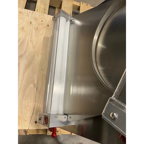 Scratch and Dent Estella EDS18D 18" Countertop Two Stage Dough Sheeter - 120V, 1/2 HP