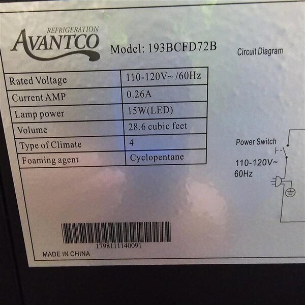 Scratch and Dent Avantco BCFD-72 70 7/8" Black Square Dry Bakery Display Case with LED Lighting