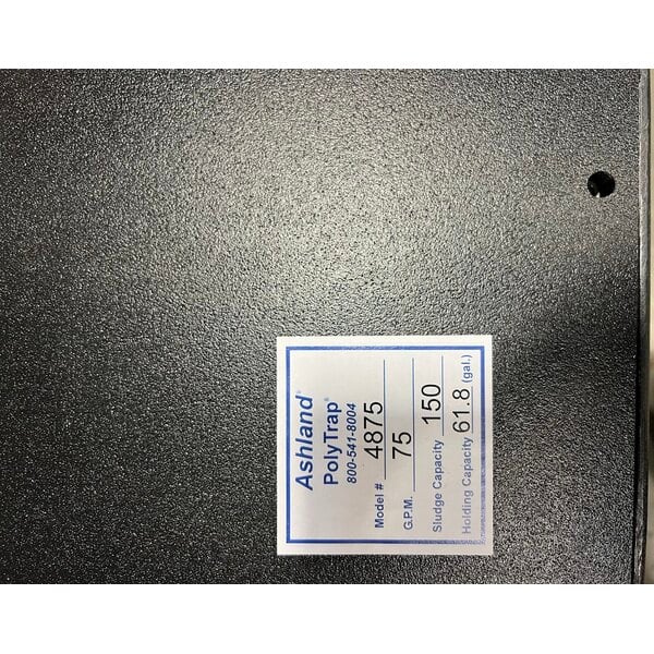 Scratch and Dent Ashland PolyTrap 4875 150 lb. Grease Trap with Threaded Connections