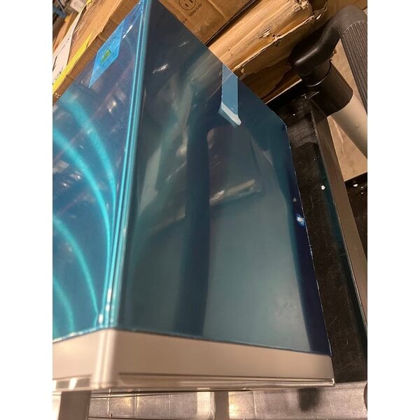 Scratch and Dent Solwave EM025FJT-S0SA00 Stainless Steel Commercial Microwave with Push Button Controls - 120V, 1000W