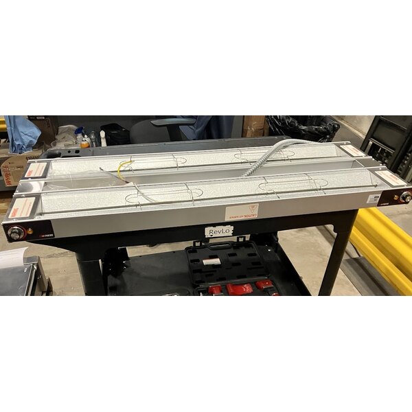 Scratch and Dent ServIt 48" Double Strip Warmer with Dual Adjustable Infinite Controls - 120V, 1,900W