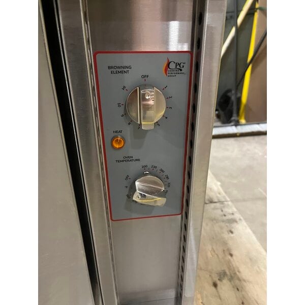 Scratch and Dent Cooking Performance Group ER36-240-1 36" 6-Burner Electric Range with Standard Oven - 240V, 1 Phase