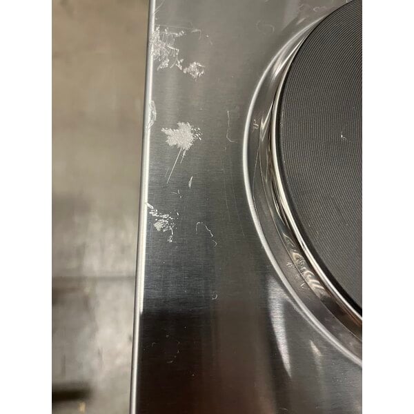 Scratch and Dent Cooking Performance Group ER36-240-1 36" 6-Burner Electric Range with Standard Oven - 240V, 1 Phase