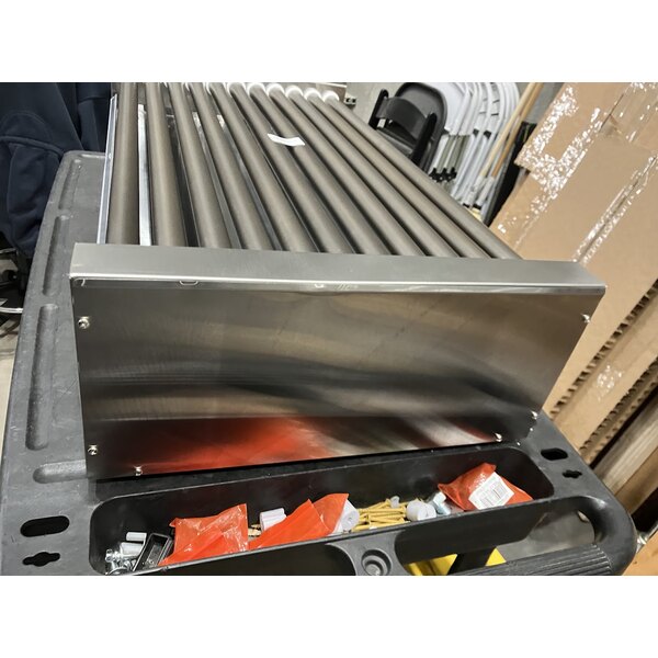 Scratch and Dent Avantco RG1850NS 50 Hot Dog Roller Grill with 11 Non-Stick Rollers - 120V, 1460W