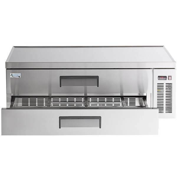 Scratch and Dent Avantco CBE-60-HC 60" 2 Drawer Refrigerated Chef Base