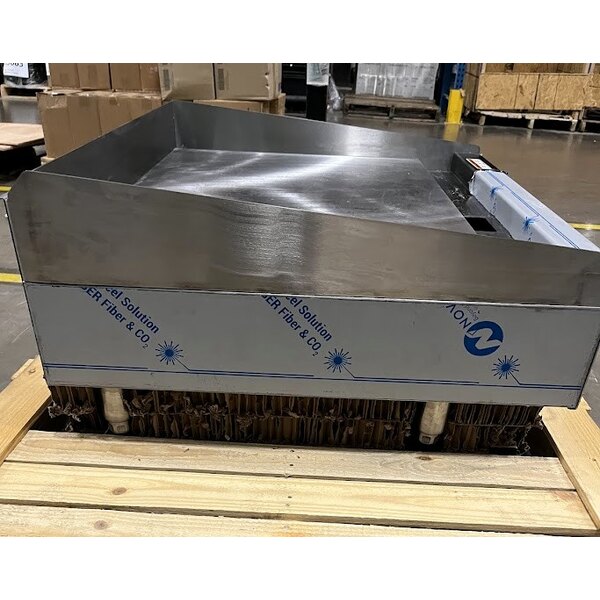 Scratch and Dent Wolf by Vulcan AGM36-NAT Natural Gas 36" Heavy-Duty Gas Countertop Griddle with Manual Controls - 81,000 BTU