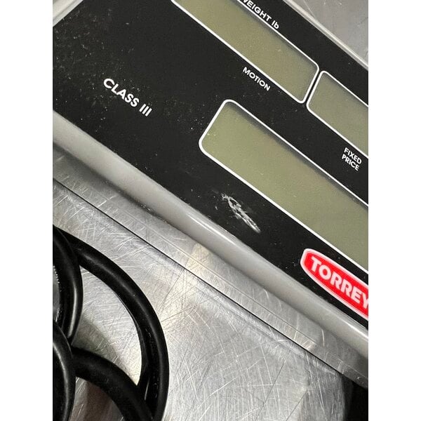 Scratch and Dent Tor Rey W-LABEL40LP 40 lb. WiFi Price Computing Scale with Thermal Label Printer, Legal For Trade