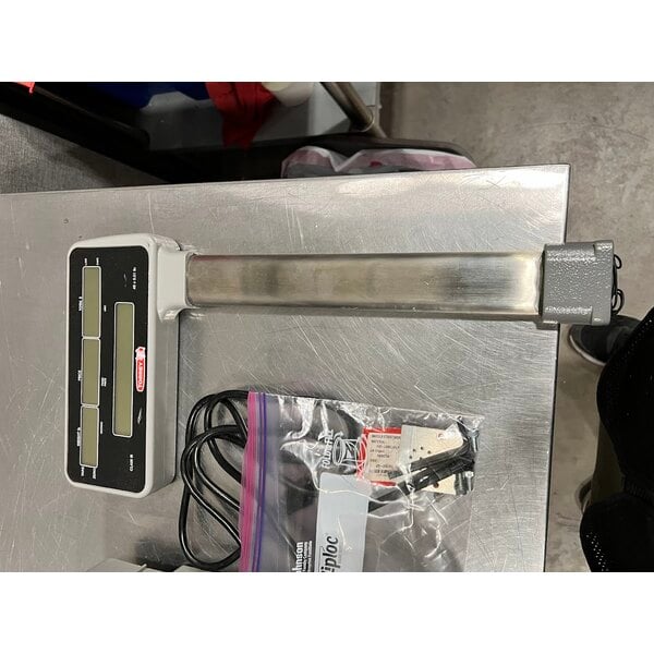 Scratch and Dent Tor Rey W-LABEL40LP 40 lb. WiFi Price Computing Scale with Thermal Label Printer, Legal For Trade