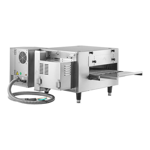 Scratch and Dent Cooking Performance Group ICOE-32-D Countertop Impinger Electric Conveyor Oven with 32" Belt - 240V, 1 Phase, 6700W