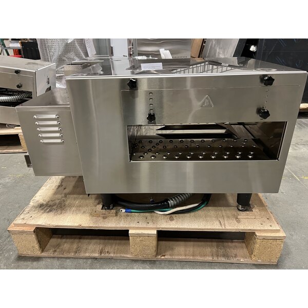 Scratch and Dent Cooking Performance Group ICOE-32-D Countertop Impinger Electric Conveyor Oven with 32" Belt - 240V, 1 Phase, 6700W