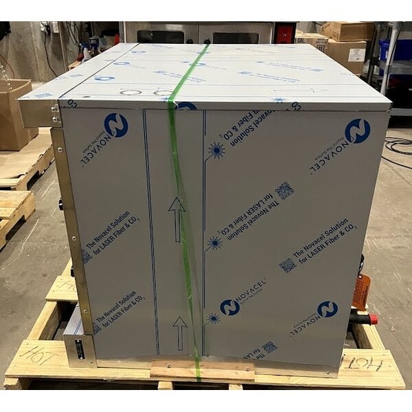 Scratch and Dent Vulcan VC44GD-NAT Natural Gas Double Deck Full Size Gas Convection Oven with Solid State Controls - 100,000 BTU