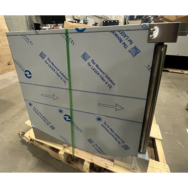 Scratch and Dent Vulcan VC44GD-NAT Natural Gas Double Deck Full Size Gas Convection Oven with Solid State Controls - 100,000 BTU