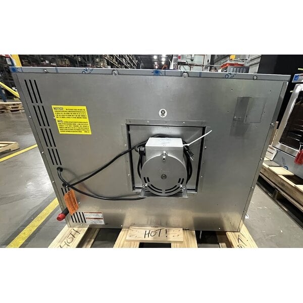 Scratch and Dent Vulcan VC44GD-NAT Natural Gas Double Deck Full Size Gas Convection Oven with Solid State Controls - 100,000 BTU