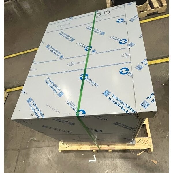 Scratch and Dent Vulcan VC44GD-NAT Natural Gas Double Deck Full Size Gas Convection Oven with Solid State Controls - 100,000 BTU