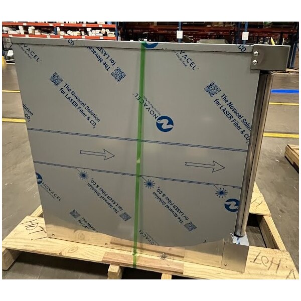 Scratch and Dent Vulcan VC44GD-NAT Natural Gas Double Deck Full Size Gas Convection Oven with Solid State Controls - 100,000 BTU