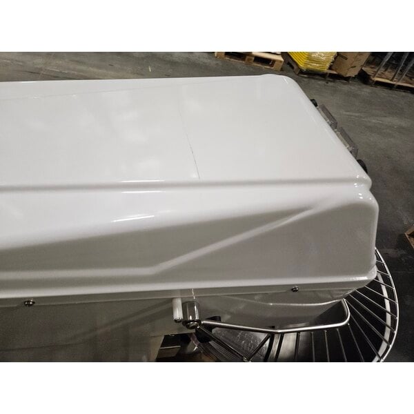 Scratch and Dent Estella SM80 80 Qt. / 116 lb. Two-Speed Spiral Dough Mixer - 220V, 3 Phase, 4 1/4 HP