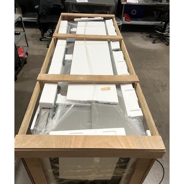 Scratch and Dent Avantco HBB-80-HC 80" Black Horizontal Bottle Cooler