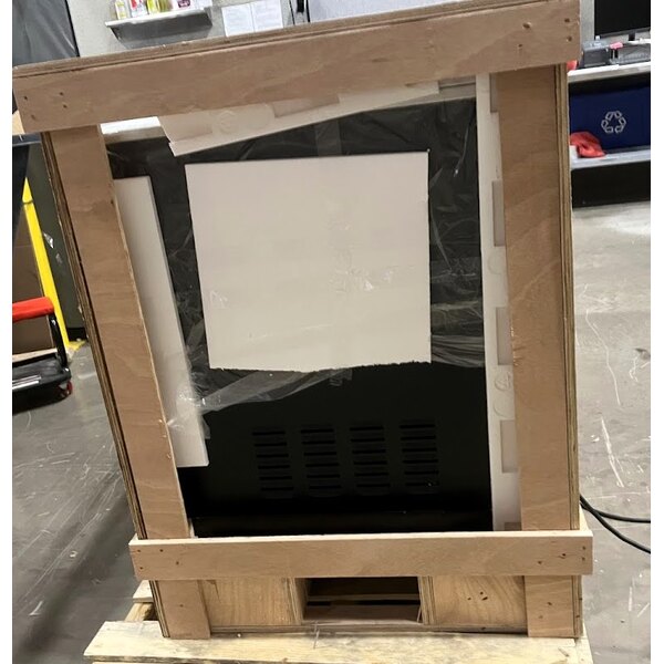 Scratch and Dent Avantco HBB-80-HC 80" Black Horizontal Bottle Cooler