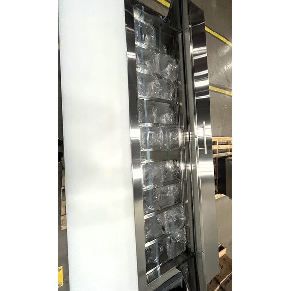 Scratch and Dent Avantco ZPT-71-FB-HC 71" 3 Door Front Breathing Cutting Top Refrigerated Sandwich Prep Table