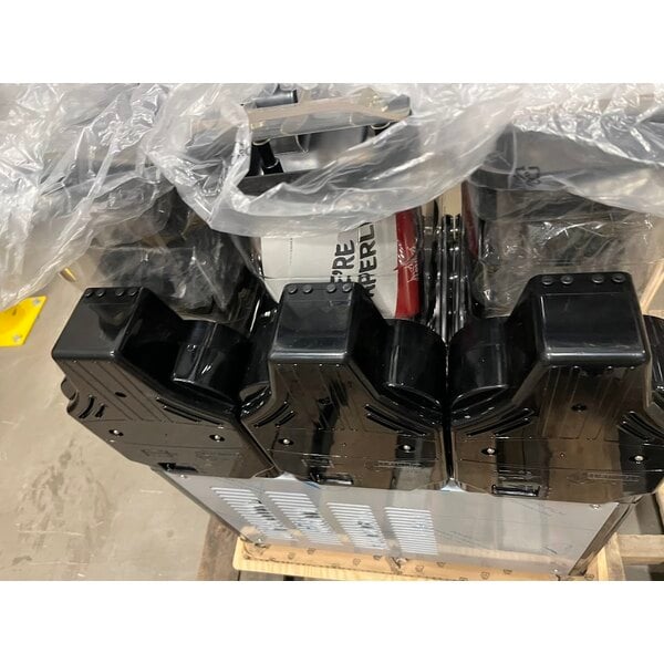 Scratch and Dent Carnival King Triple 2.6 Gallon Pourover Granita / Slushy / Frozen Beverage Machine - 120V