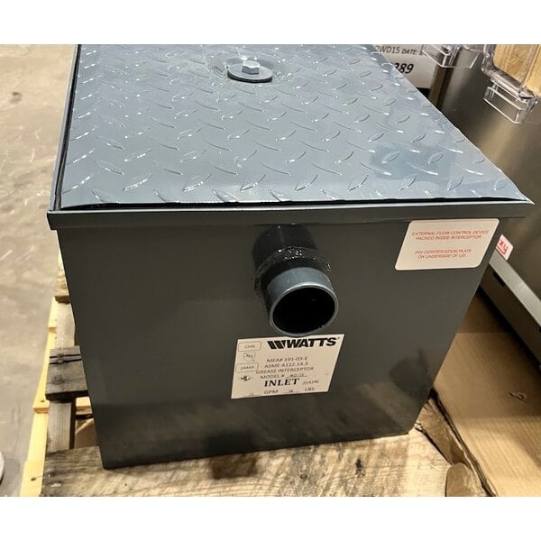 Scratch and Dent Watts WD-15 30 lb. Grease Trap