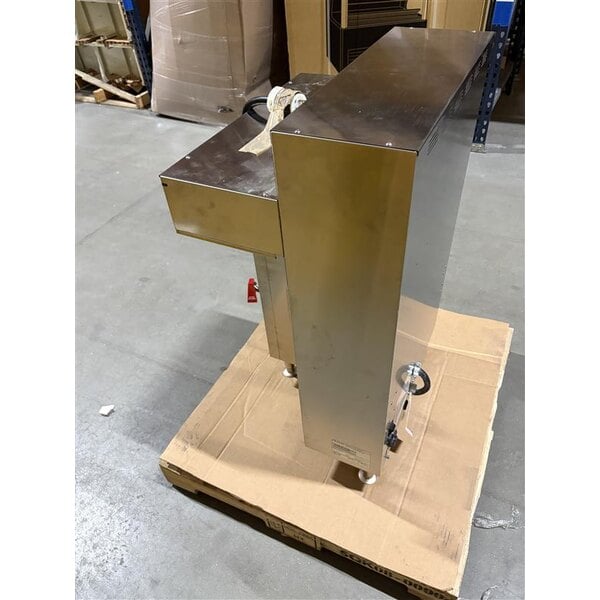 Scratch and Dent Fetco CBS-1252 Plus Series Twin Automatic Digital Coffee Brewer With Plastic Brew Basket - 208/240V, 6000W