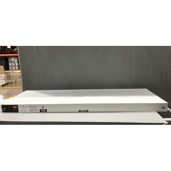 Scratch and Dent Hatco GRAH-48D Glo-Ray 48" Aluminum Dual High Wattage Infrared Warmer with 3" Spacer and Toggle Controls - 208V, 2,200W