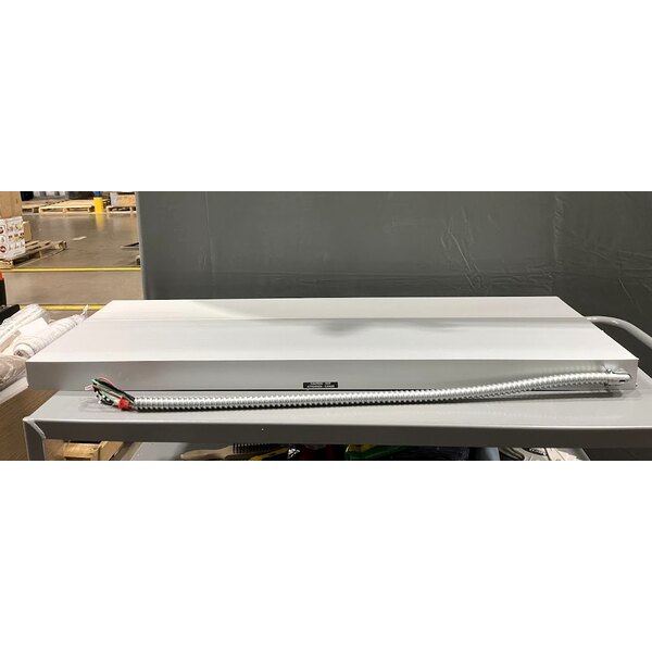 Scratch and Dent Hatco GRAH-48D Glo-Ray 48" Aluminum Dual High Wattage Infrared Warmer with 3" Spacer and Toggle Controls - 208V, 2,200W