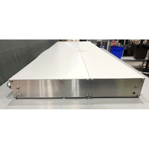 Scratch and Dent Hatco GRAH-48D Glo-Ray 48" Aluminum Dual High Wattage Infrared Warmer with 3" Spacer and Toggle Controls - 208V, 2,200W