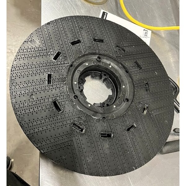 Scratch and Dent Lavex 20" Single Speed Rotary Floor Cleaning Machine - 175 RPM